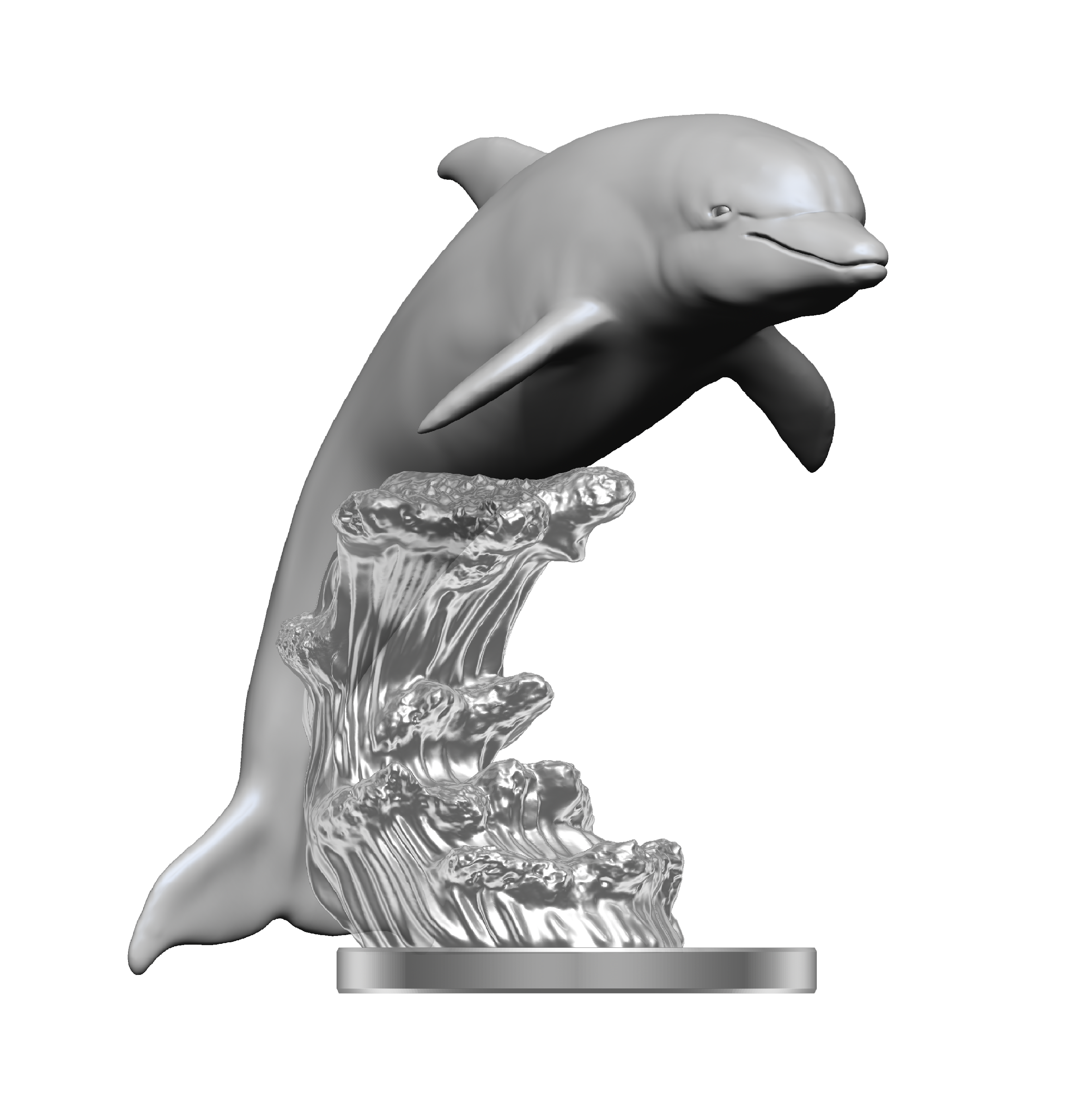 WIZKIDS UNPAINTED MINIS WV14 DOLPHINS | L.A. Mood Comics and Games