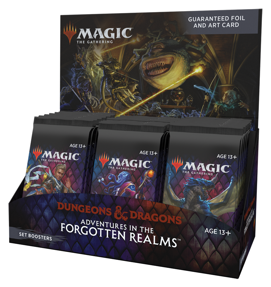 MTG ADV FORGOTTEN REALMS SET BOOSTER BOX | L.A. Mood Comics and Games