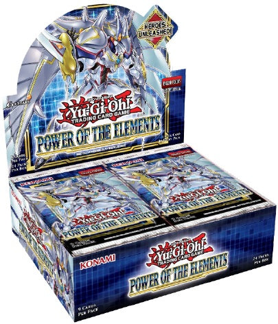 YGO POWER OF THE ELEMENTS BOOSTER BOX | L.A. Mood Comics and Games