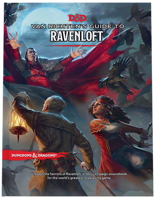 DND RPG VAN RICHTEN'S GUIDE TO RAVENLOFT HC | L.A. Mood Comics and Games