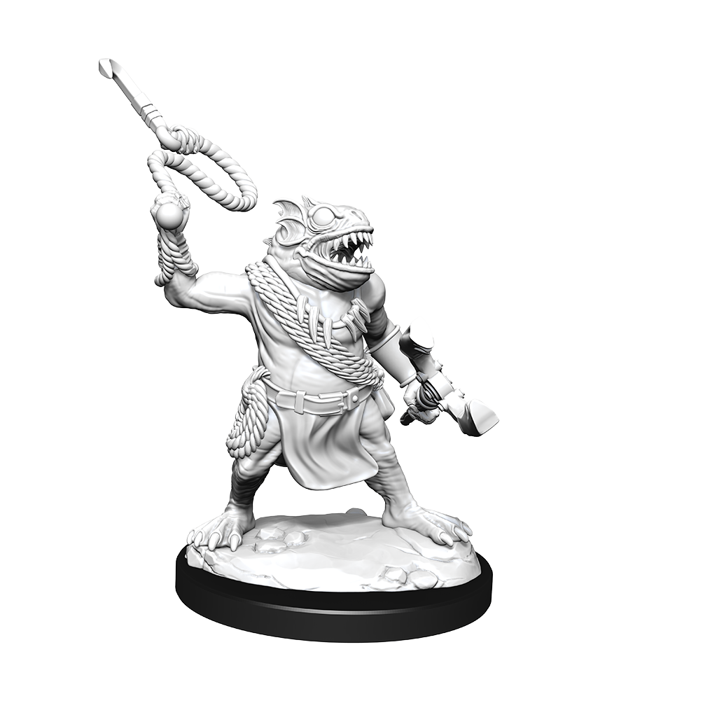 DND UNPAINTED MINIS WV14 KUO-TOA/KUO-TOA WHIP | L.A. Mood Comics and Games