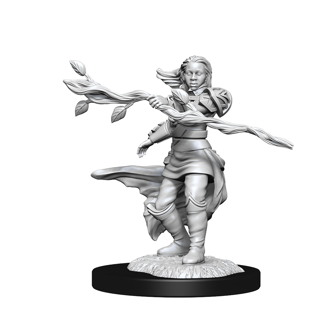 DND UNPAINTED MINIS WV14 HUMAN DRUID FEMALE | L.A. Mood Comics and Games