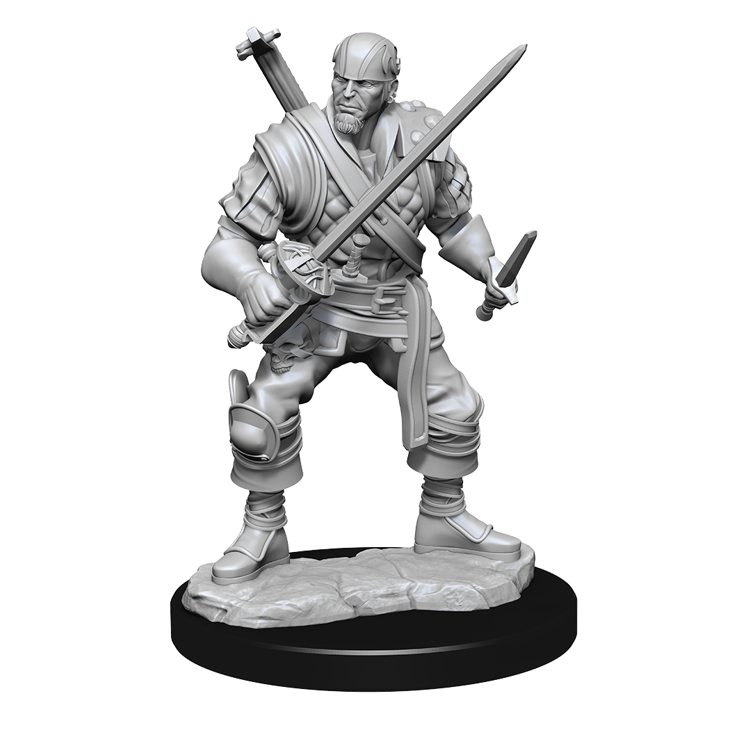 DND UNPAINTED MINIS WV15 HUMAN BARD MALE | L.A. Mood Comics and Games