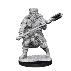 DND UNPAINTED MINIS WV14 HUMAN BARBARIAN MALE | L.A. Mood Comics and Games