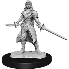 DND UNPAINTED MINIS WV14 HALF-ELF ROGUE FEMALE | L.A. Mood Comics and Games