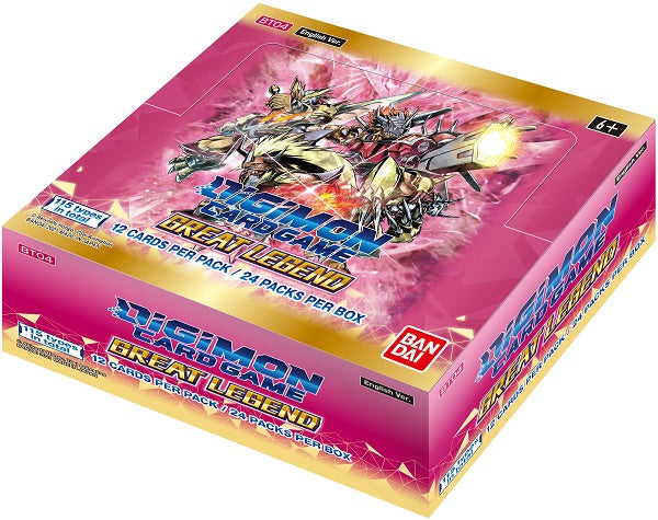 DIGIMON GREAT LEGEND BOOSTER PACK | L.A. Mood Comics and Games