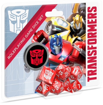 TRANSFORMERS RPG DICE SET | L.A. Mood Comics and Games