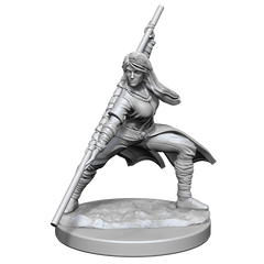 DND UNPAINTED MINIS WV14 HUMAN MONK FEMALE | L.A. Mood Comics and Games