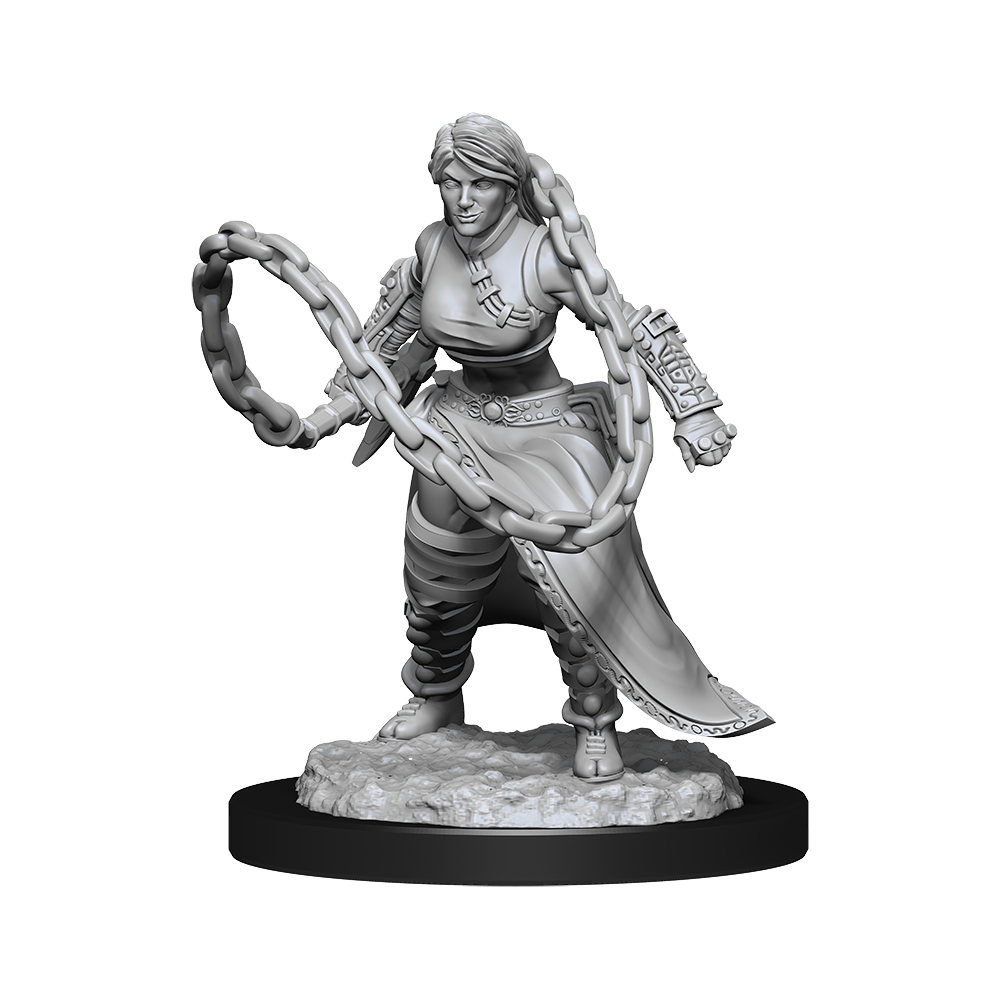 DND UNPAINTED MINIS WV14 HUMAN MONK FEMALE | L.A. Mood Comics and Games