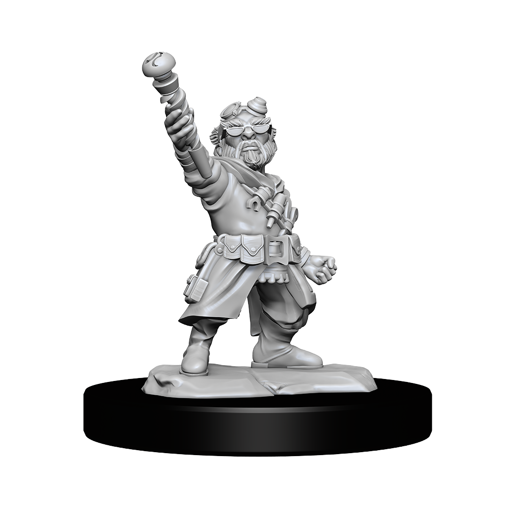 DND UNPAINTED MINIS WV14 GNOME ARTIFICER MALE | L.A. Mood Comics and Games