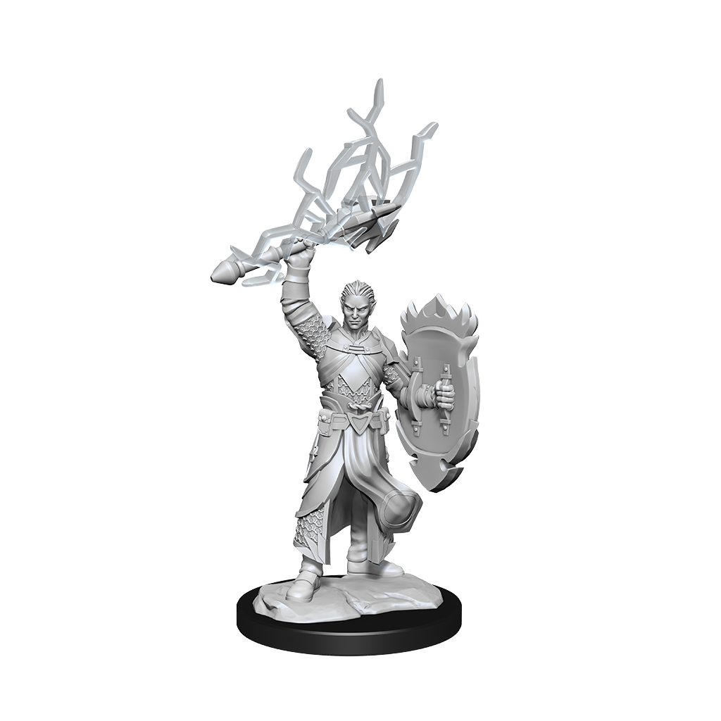 DND UNPAINTED MINIS WV14 HALF-ELF PALADIN MALE | L.A. Mood Comics and Games