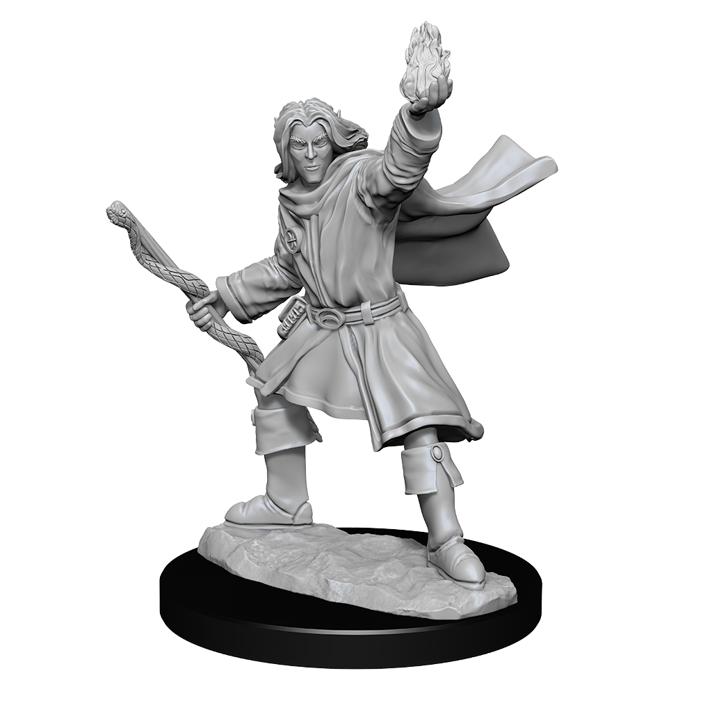 PF UNPAINTED MINIS WV14 ELF SORCERER MALE | L.A. Mood Comics and Games