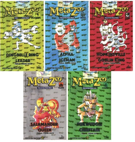 METAZOO CRYPTID NATION 2ND ED THEME DECKS | L.A. Mood Comics and Games