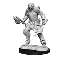 DND UNPAINTED MINIS WV15 DRAGONBORN FIGHTER FEMALE | L.A. Mood Comics and Games