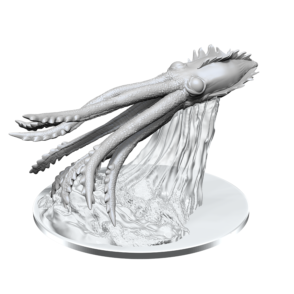 DND UNPAINTED MINIS WV14 JUVENILE KRAKEN | L.A. Mood Comics and Games