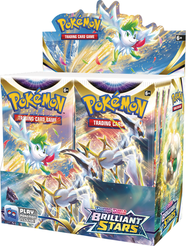 POKEMON SWSH9 BRILLIANT STARS BOOSTER PACK | L.A. Mood Comics and Games