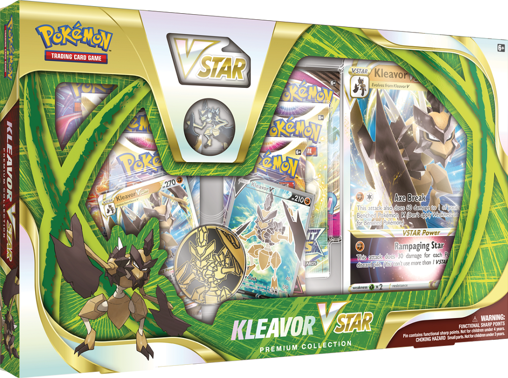 POKEMON KLEAVOR VSTAR PREMIUM COLLECTION | L.A. Mood Comics and Games