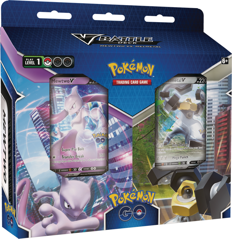 POKEMON GO V BATTLE DECKS MEWTWO & MELMETAL DUAL | L.A. Mood Comics and Games