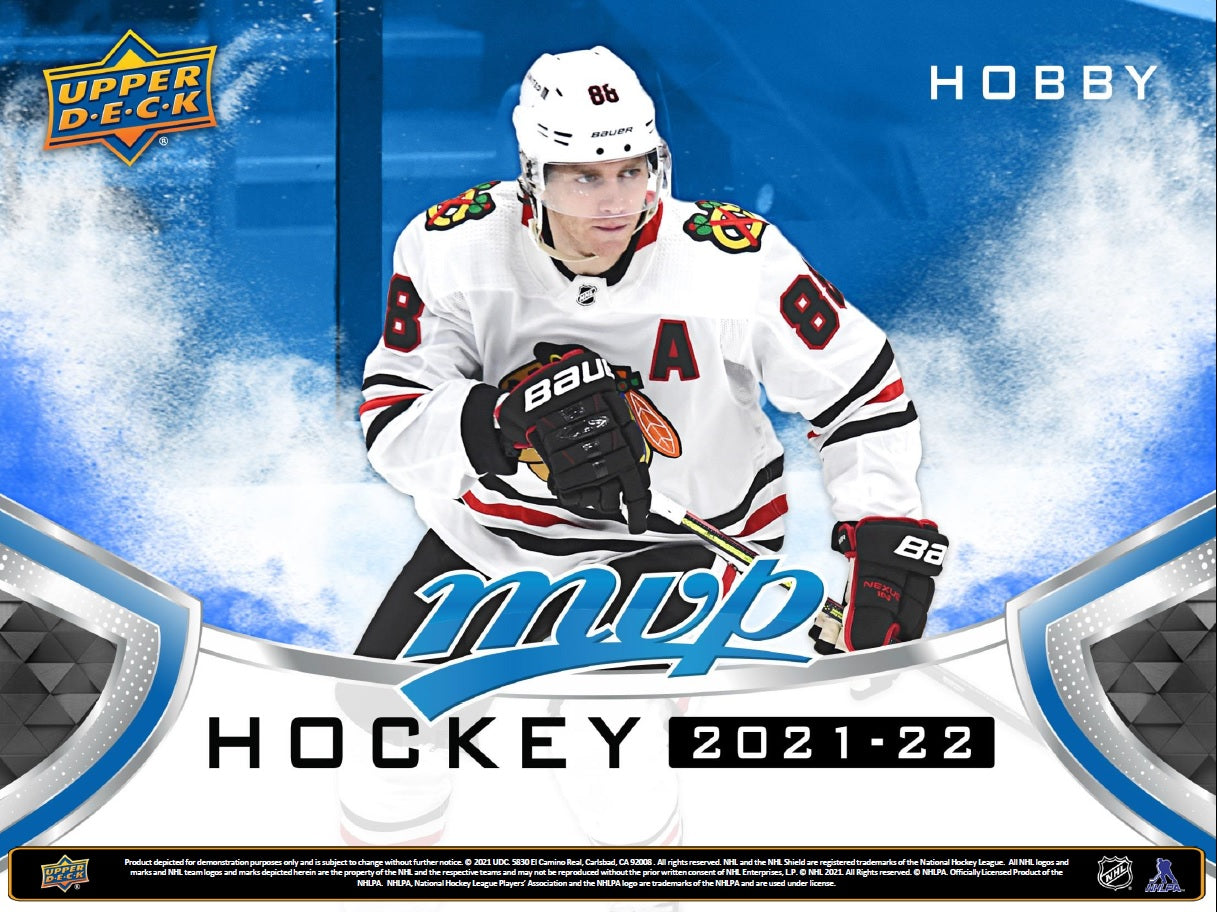UD MVP HOCKEY 21/22 Hobby Booster Box | L.A. Mood Comics and Games