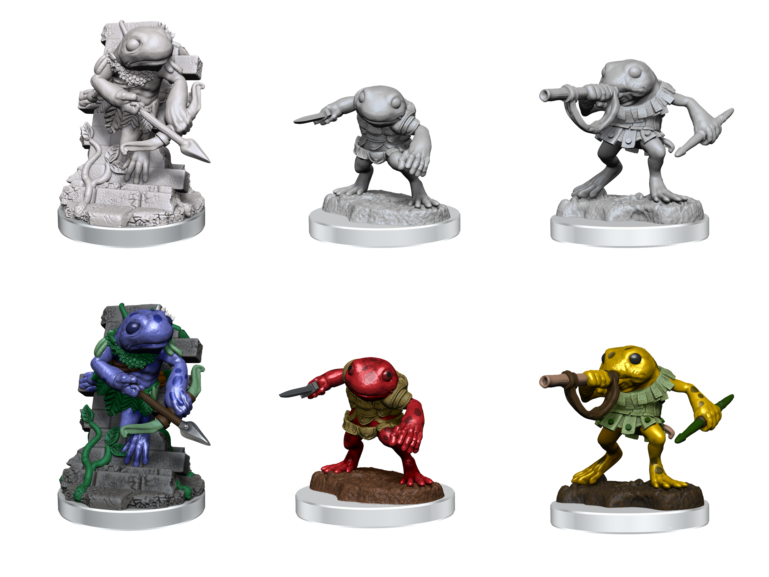 D&D Nolzur's Marvelous Unpainted Miniatures: Wave 18 - Grungs | L.A. Mood Comics and Games