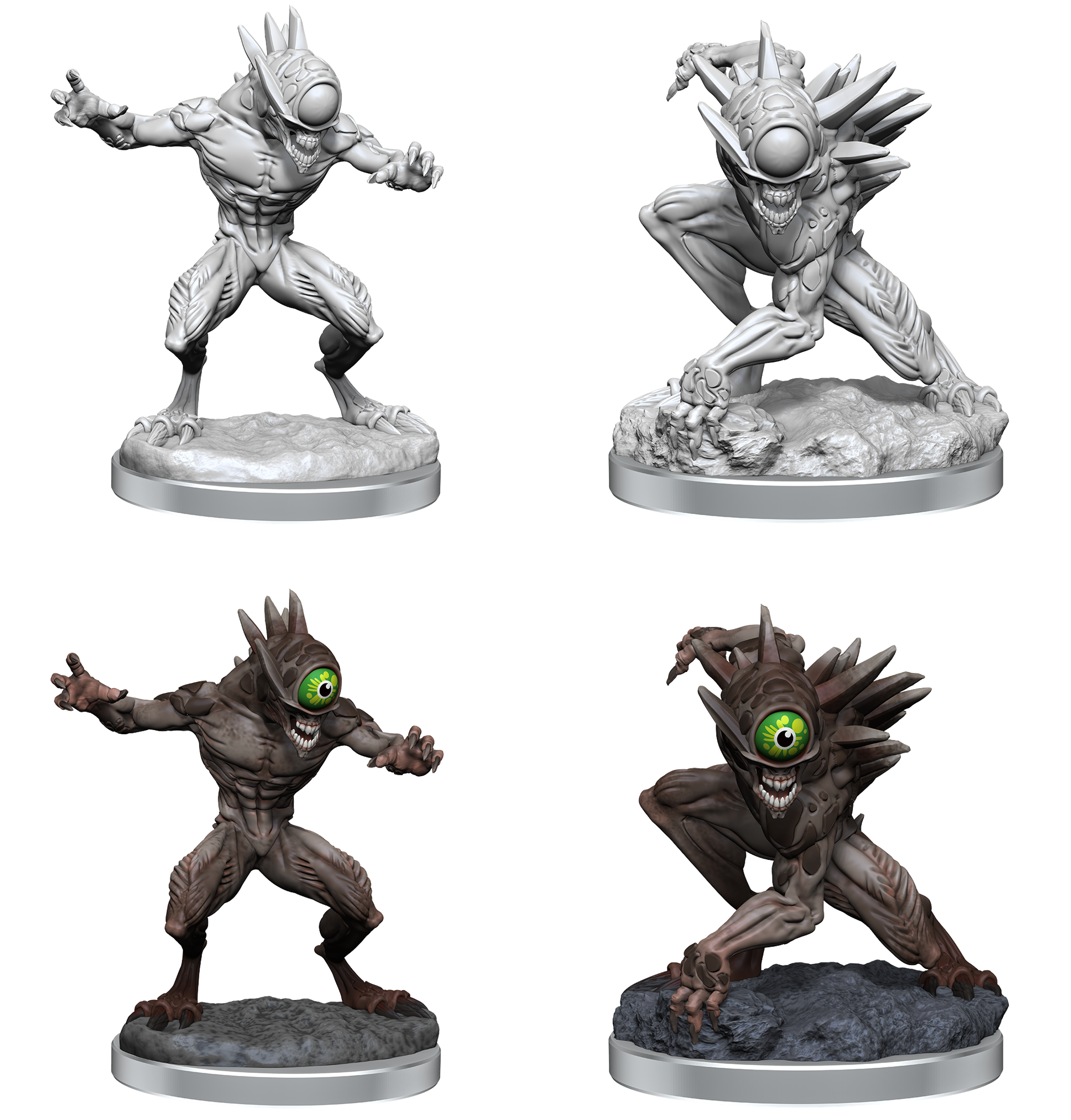 D&D Nolzur's Marvelous Unpainted Miniatures: Wave 18 - Nothics | L.A. Mood Comics and Games