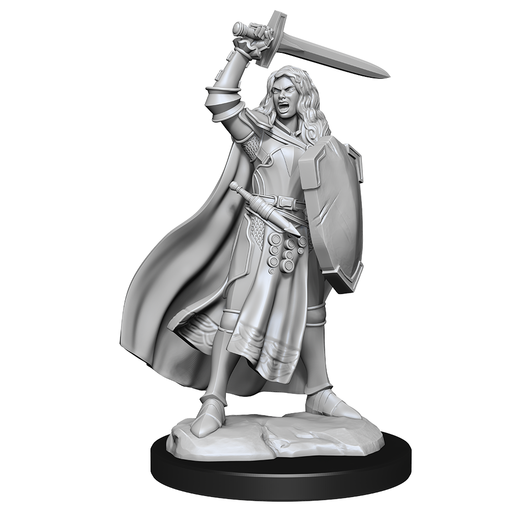 PF UNPAINTED MINIS WV14 HUMAN CHAMPION FEMALE | L.A. Mood Comics and Games