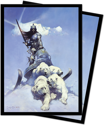 UP D-PRO FRANK FRAZETTA SILVER WARRIOR 100CT | L.A. Mood Comics and Games