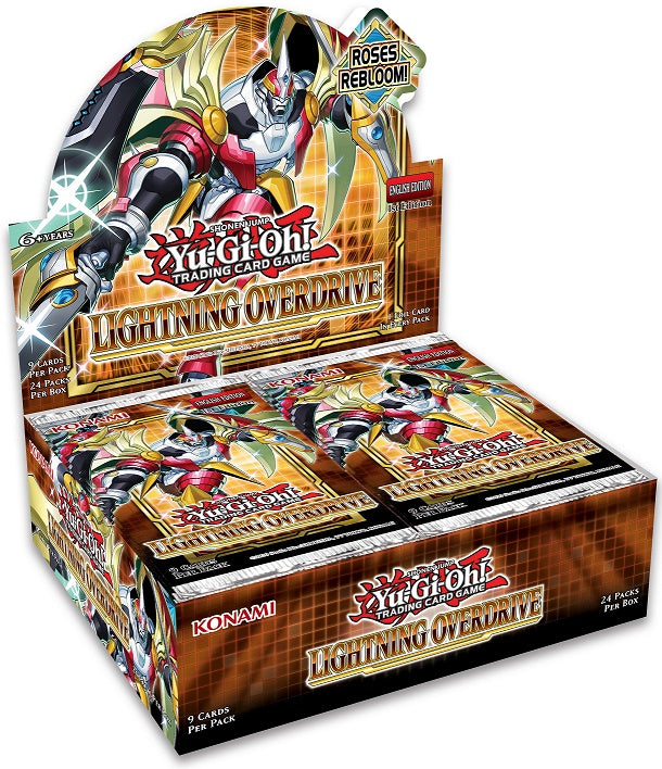 Yu Gi Oh LIGHTNING OVERDRIVE BOOSTER BOX | L.A. Mood Comics and Games