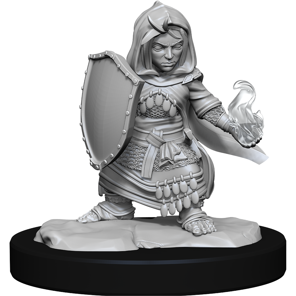 PF UNPAINTED MINIS WV14 HALFLING CLERIC FEMALE | L.A. Mood Comics and Games