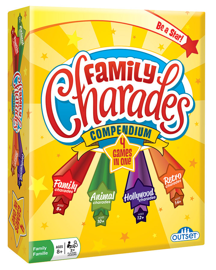 Family Charades 4-in-1 Compendium | L.A. Mood Comics and Games