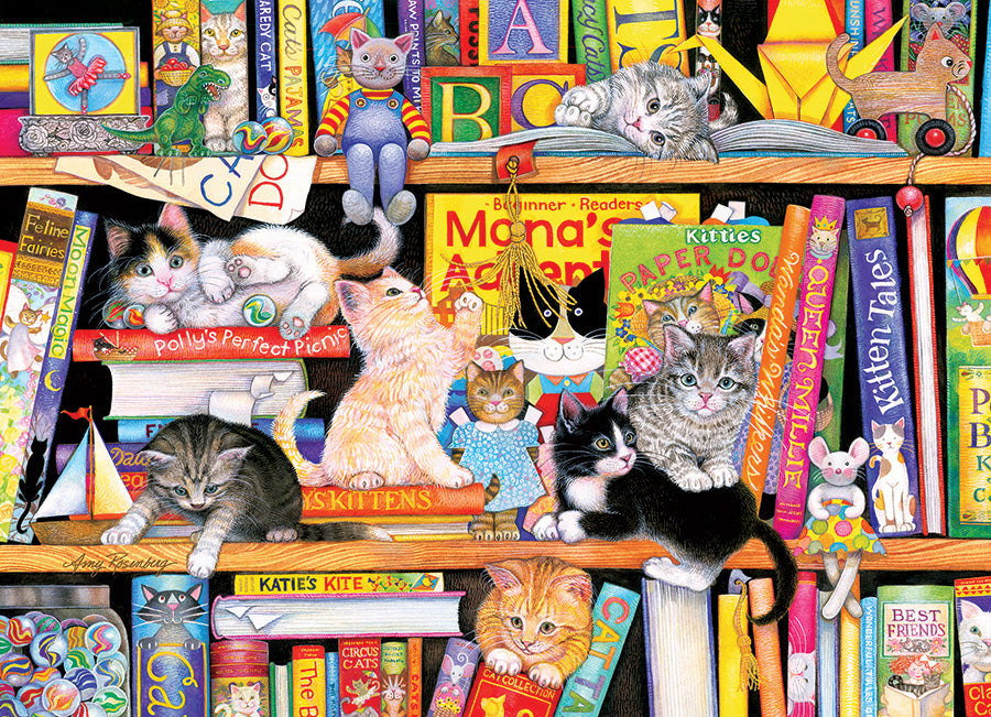 Puzzle 350pc Storytime Kittens | L.A. Mood Comics and Games