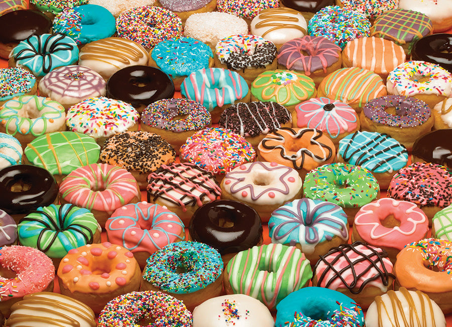 Puzzle 1000pc Doughnuts | L.A. Mood Comics and Games