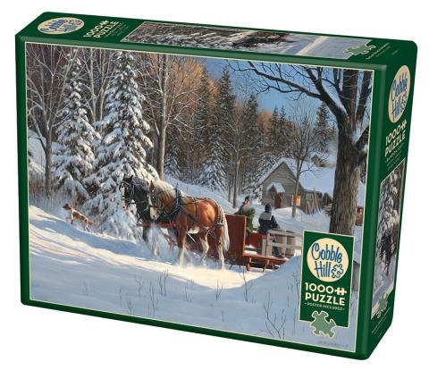 Puzzle: 1000 - Sugar Shack Horses | L.A. Mood Comics and Games