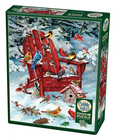 Puzzle 1000pc Adirondack Birds | L.A. Mood Comics and Games