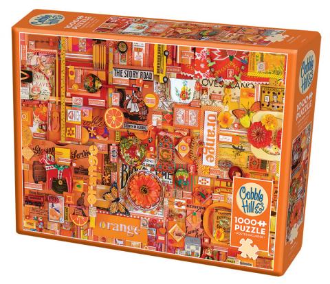 Puzzle 1000 Orange | L.A. Mood Comics and Games
