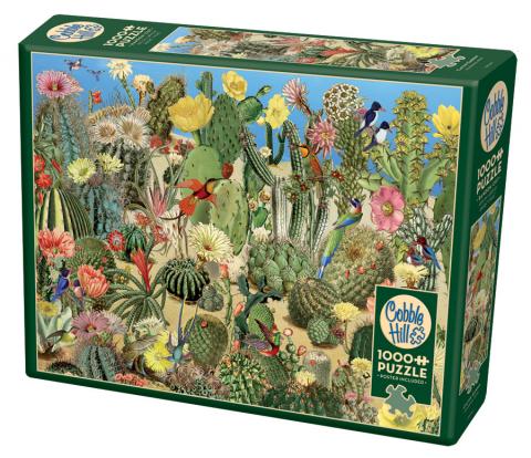 Puzzle 1000 Cactus Garden | L.A. Mood Comics and Games