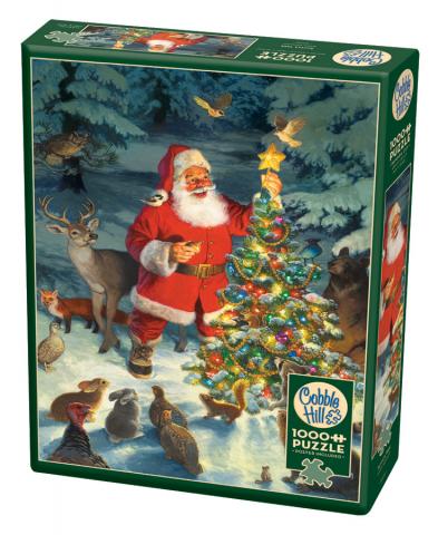 Puzzle: 1000 - Santa's Tree | L.A. Mood Comics and Games