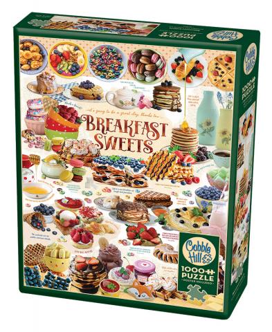 Puzzle 1000 Breakfast Sweets | L.A. Mood Comics and Games