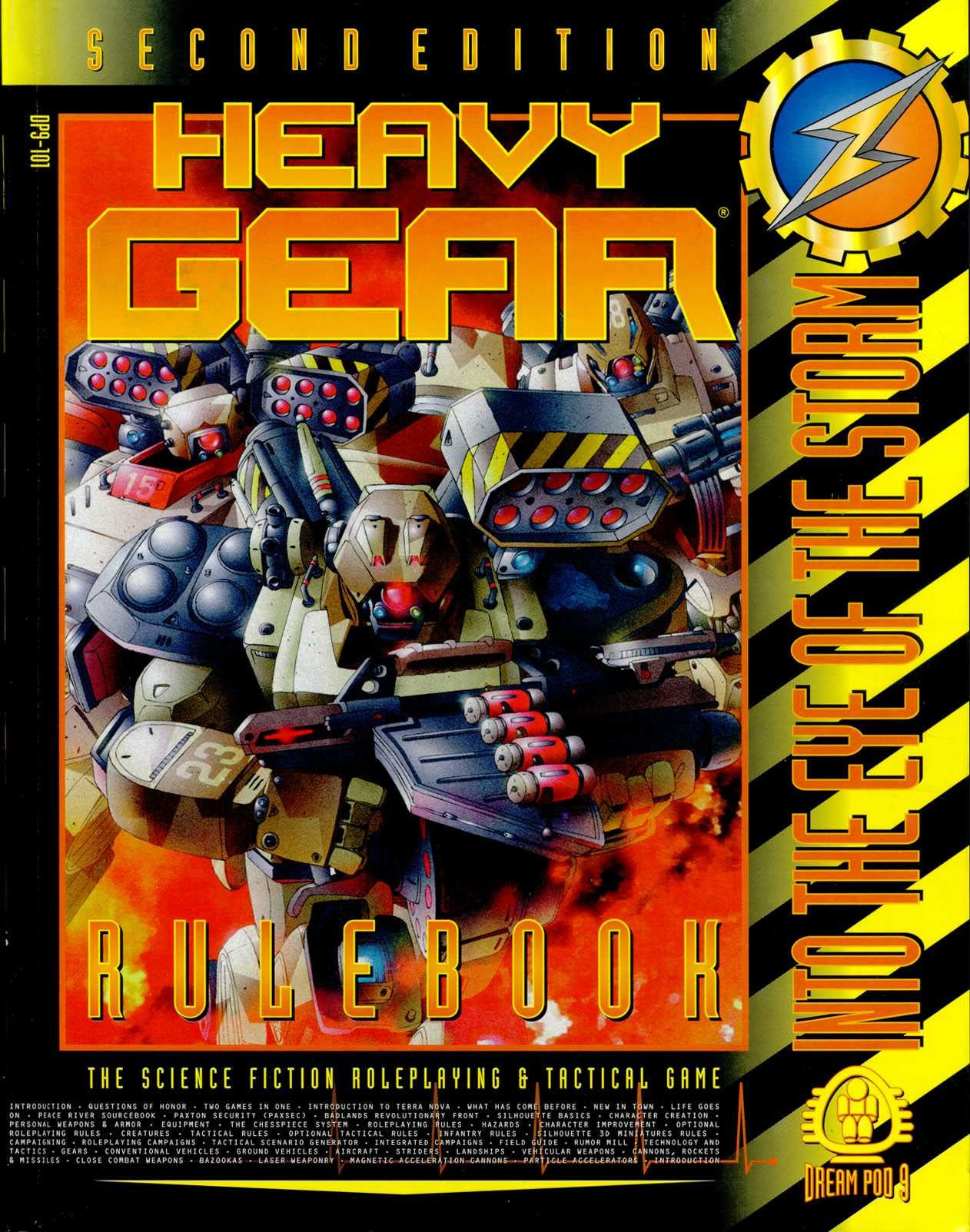 Heavy Gear 2nd Ed. Rulebook RPG (USED) | L.A. Mood Comics and Games