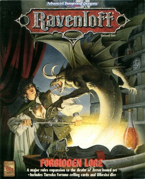 AD&D 2nd Ed.: Ravenloft - Forbidden Lore Box Set (USED) | L.A. Mood Comics and Games