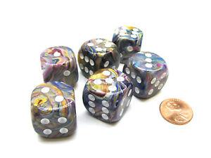 Chessex: D6 Festive™ DICE SET - 16MM | L.A. Mood Comics and Games