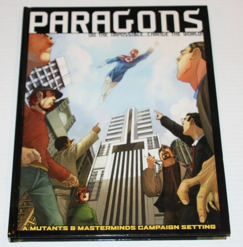 Paragons - Mutants & Masterminds RPG (USED) | L.A. Mood Comics and Games