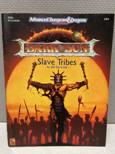 AD&D 2nd Edition - Dark Sun -Slave Tribes  TSR 2404 DSR1 Accessory Used | L.A. Mood Comics and Games