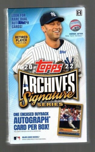 TOPPS ARCHIVES SIGNATURE BASEBALL 2022 RETIRED PLAYER ED | L.A. Mood Comics and Games