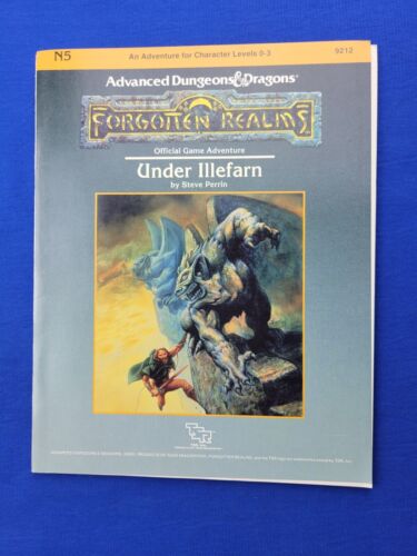AD&D Under Illefarn Adventure Module - Forgotten Realms N5 | L.A. Mood Comics and Games
