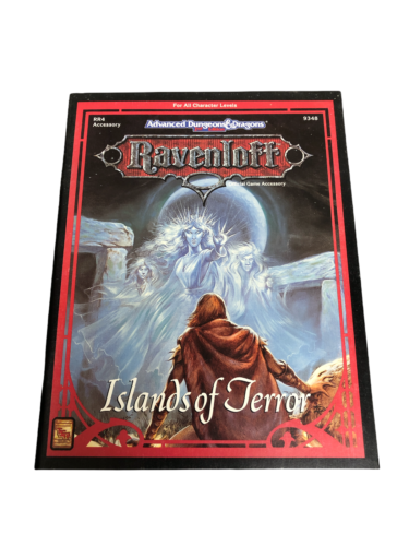 AD&D Islands Of Terror - Ravenloft - RR4 - TSR 9348 - Used No Map | L.A. Mood Comics and Games