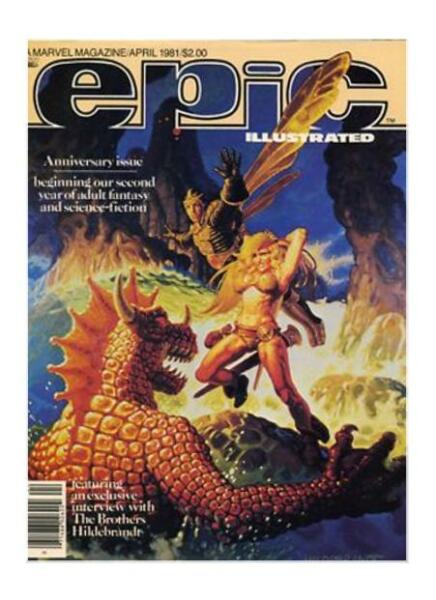 Epic Illustrated #5 Magazine | L.A. Mood Comics and Games