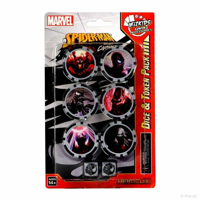 MARVEL HC: SPIDER-MAN VENOM CARNAGE DICE & TOKEN | L.A. Mood Comics and Games