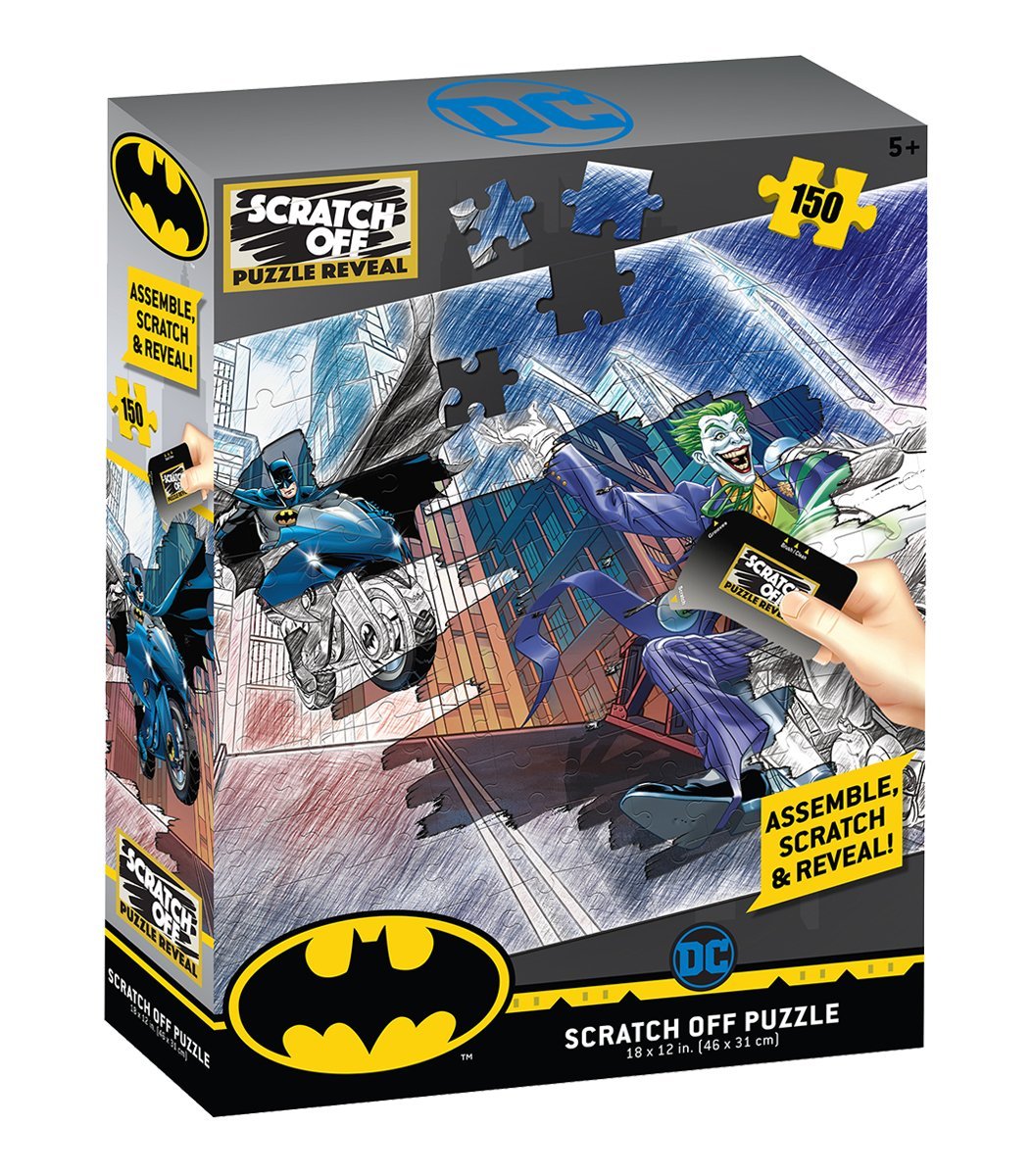 Scratch OFF Puzzle Batman 150 PCS | L.A. Mood Comics and Games