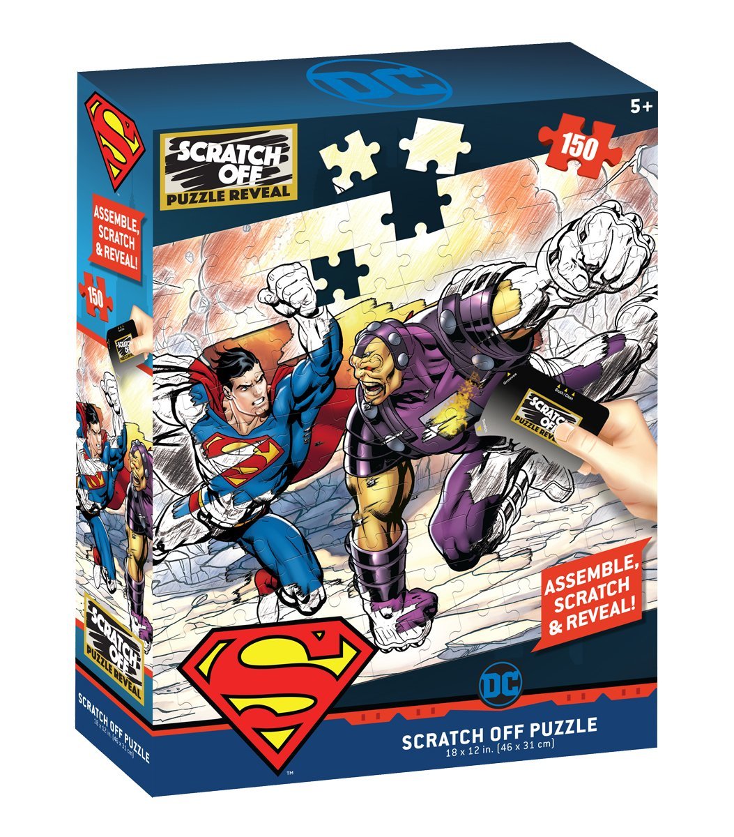 Scratch OFF Superman 150 PCS | L.A. Mood Comics and Games